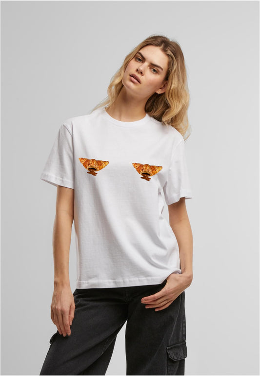 Olivier Industries TM - Croissant Nougat cute breast - everyday woman tee