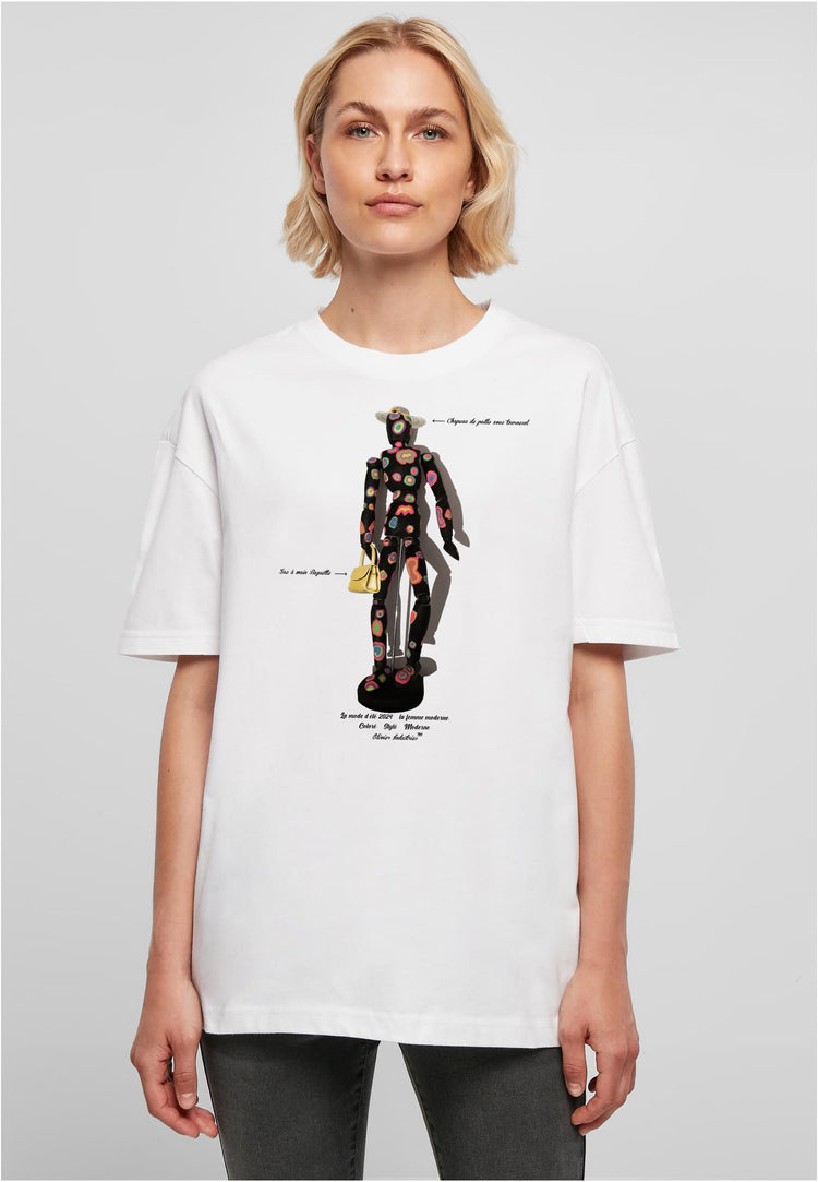 Olivier Industries TM art doll Ladies Boyfriend Tee