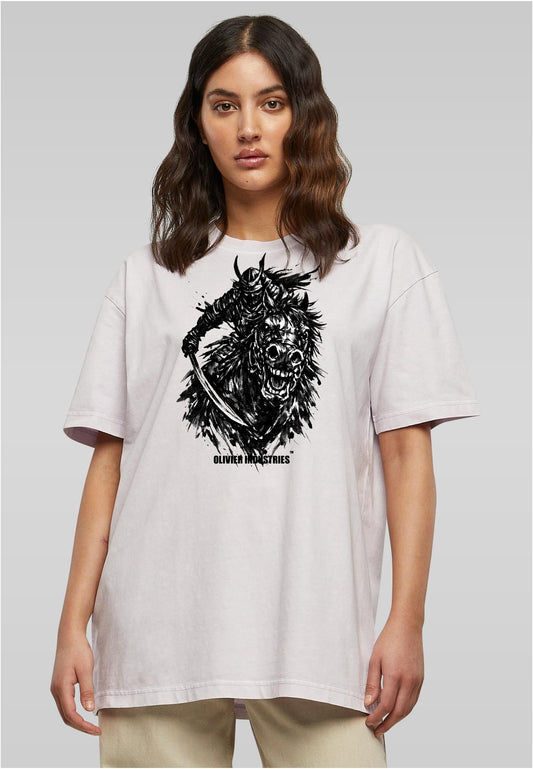 Olivier Industries TM - Samurai Attack -oversized vintage ladies tee