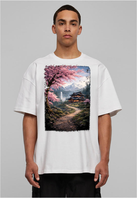 Olivier Industries TM - Handmade -Samurai House Colored unisex heavy oversize Tee