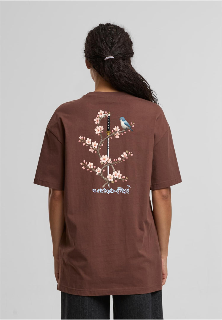 Olivier Industries TM - Bird Sword - 2 side print Boyfriend oversize Ladies Tee