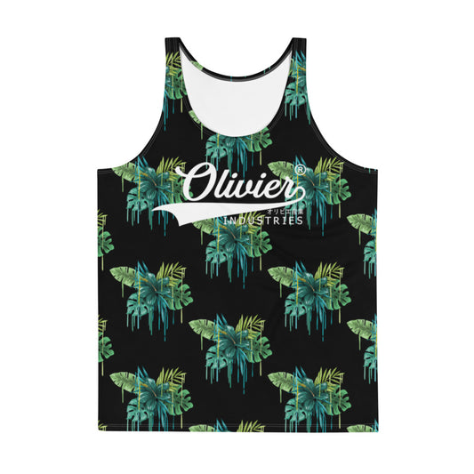 Olivier Industries TM Worldwide Leaves Art Unisex Tank-Top