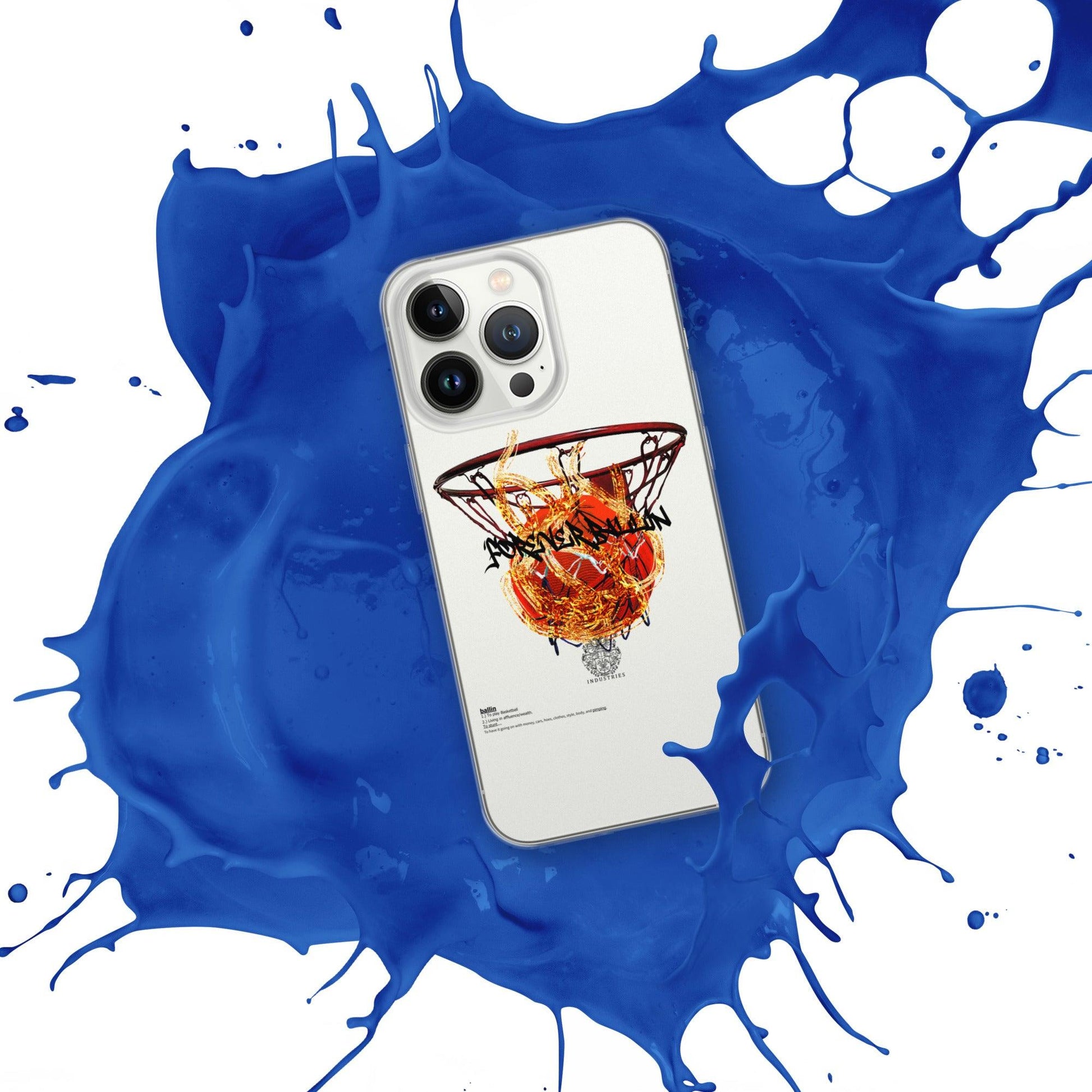 Olivier Industries ®Worldwide- Forever Ballin - Basketball iPhone-Hülle - Olivier Industries ® Art & Apparel
