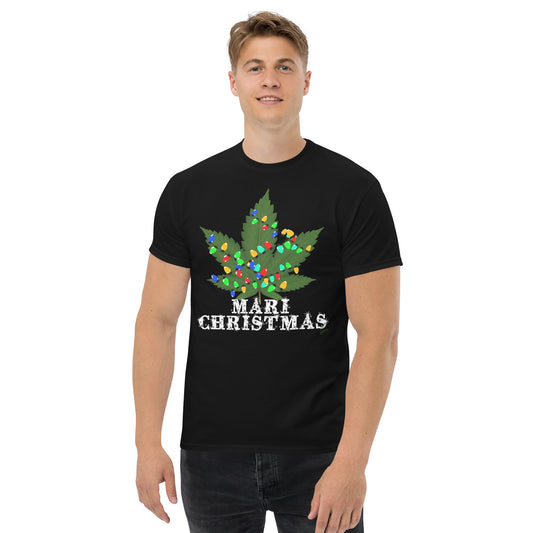 Ugly christmas ouftit 420 - Mari Christmas unisex T-shirt
