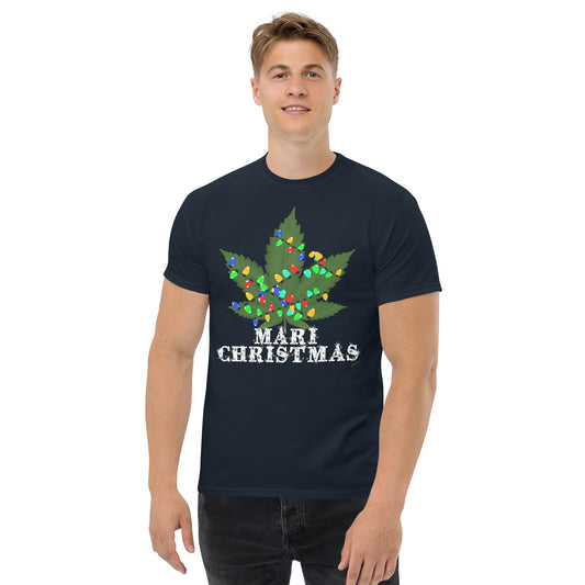 Ugly christmas ouftit 420 - Mari Christmas unisex T-shirt