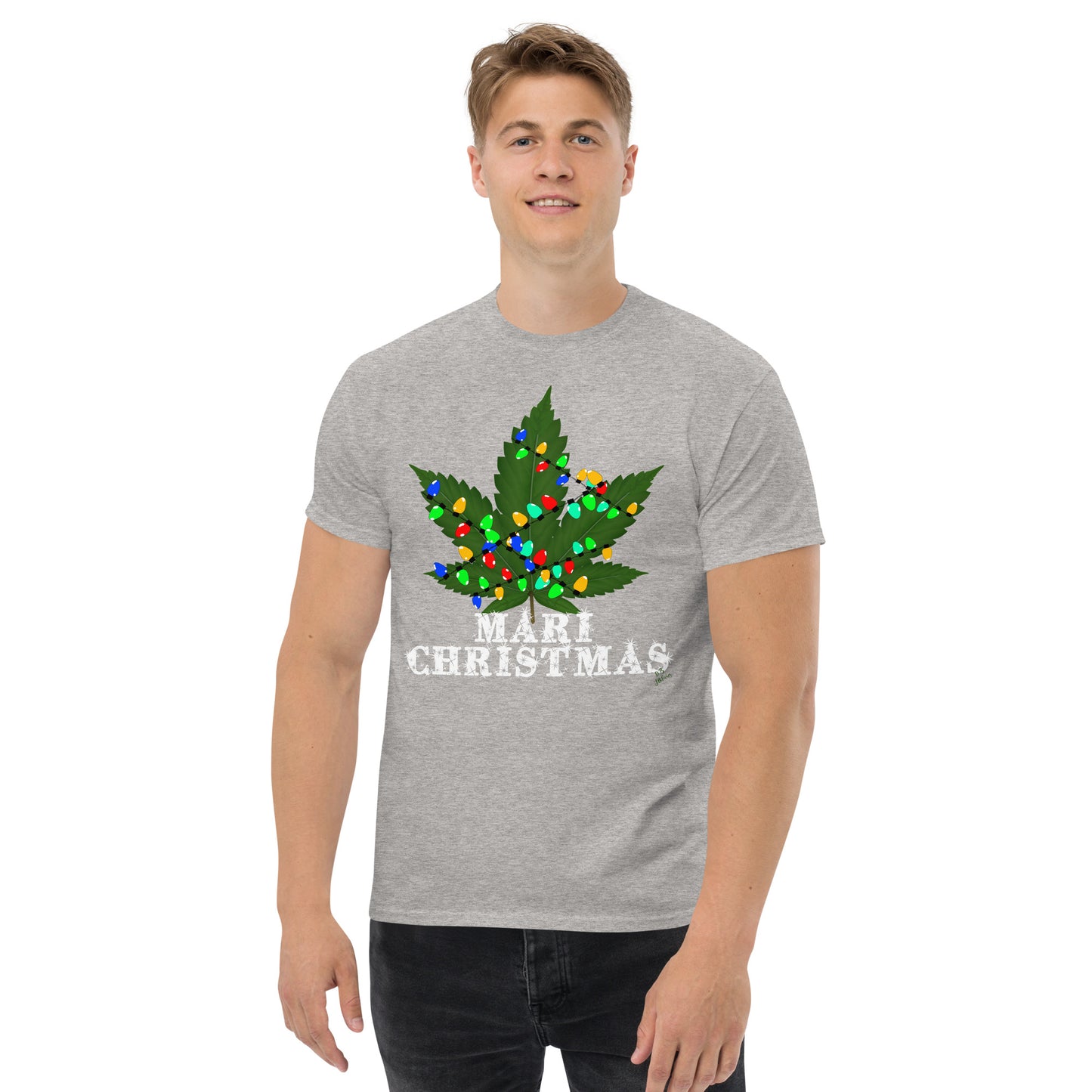Ugly christmas ouftit 420 - Mari Christmas unisex T-shirt