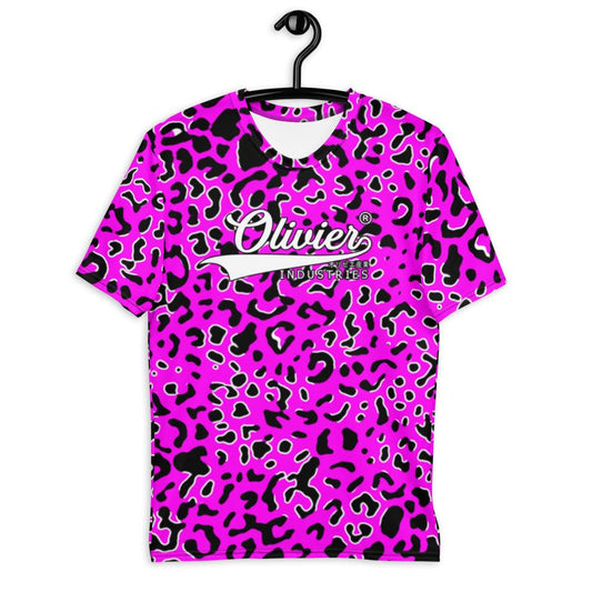 Olivier Industries ® Camouflage Pink Puma Pattern Logo unisex - men shirt - Olivier Industries
