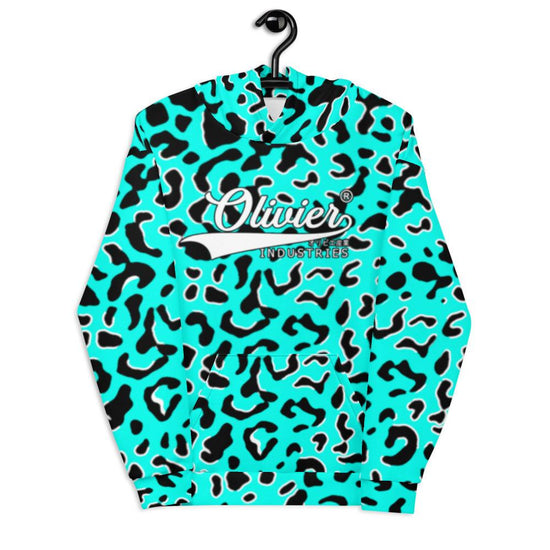 Olivier Industries ® Puma Pattern handmade with official Logo Unisex hoodie - Olivier Industries