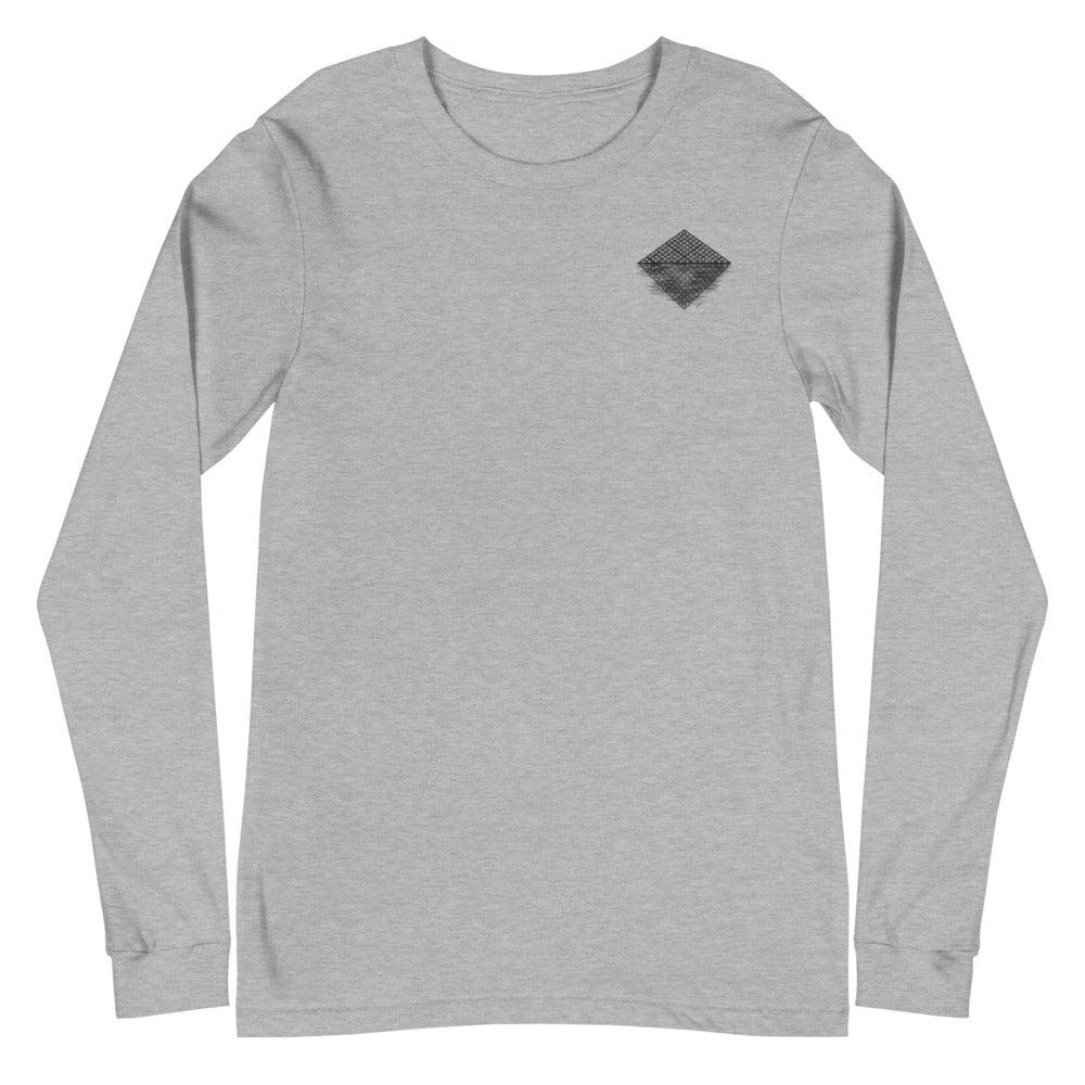 Olivier Industries ® handmade drawn louvre - Paris Unisex Long Sleeve Tee - Olivier Industries