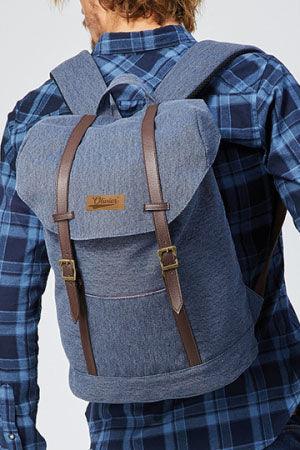 Olivier Industries ® Vintage 100% cotton 23 L backpack - Olivier Industries