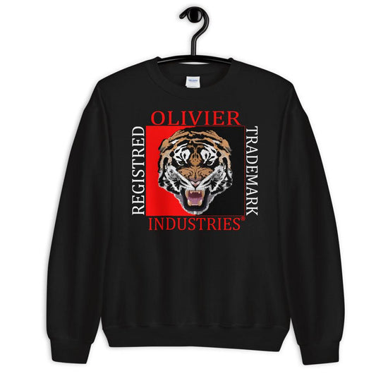 Olivier Industries ® Trademark Tiger Unisex sweatshirt - Olivier Industries