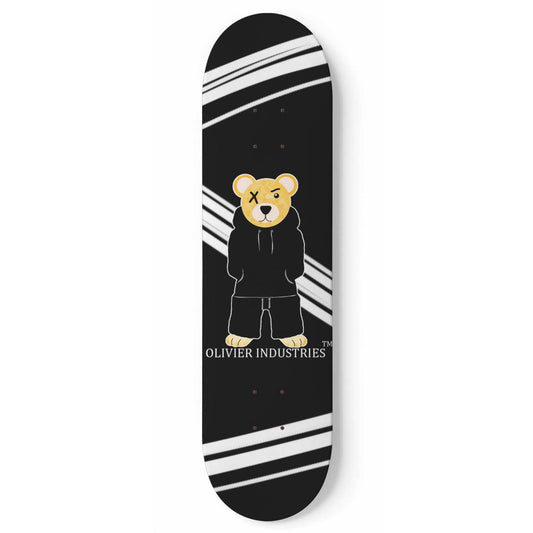 Olivier Industries ® Gangster Bear Maple Wood Skatedeck