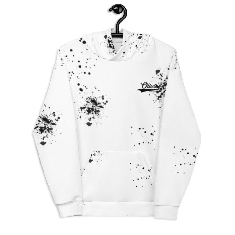 Olivier Industries ® handmade splatter Unisex-Kapuzenpullover - Olivier Industries ® Art & Apparel