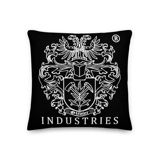 Olivier Industries ® Oldschool Logo Premium Pillow - Olivier Industries