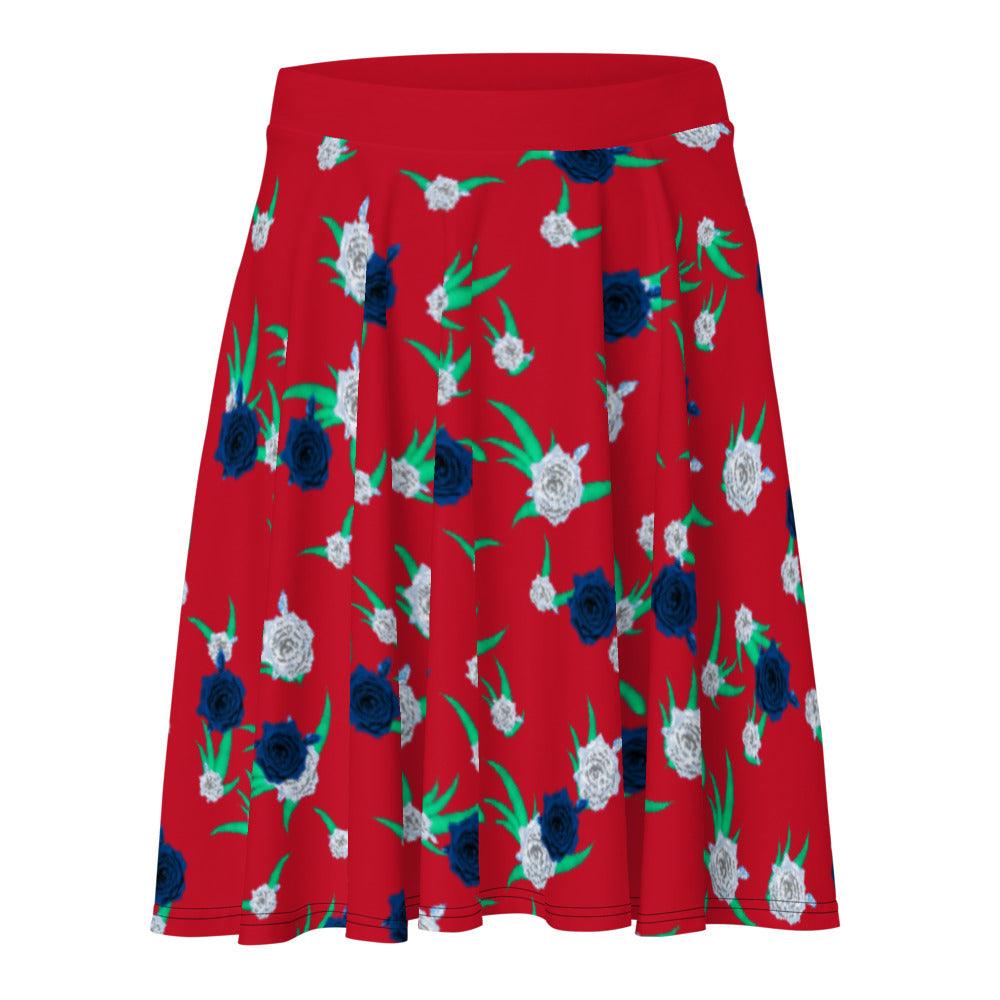 Olivier Industries ® Colored Roses handmade Skater-Rock - Olivier Industries ® Art & Apparel