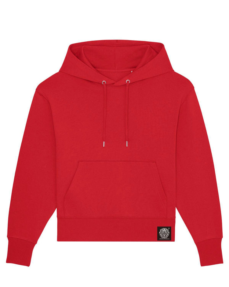 Olivier Industries ® organic fair wear Hoodie red - Olivier Industries ® Art & Apparel