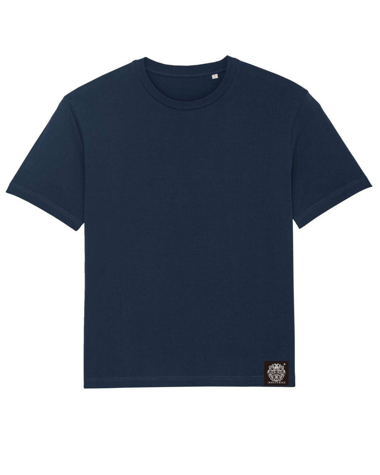 Olivier Industries ® organic fair wear légère shirt navy - Olivier Industries ® Art & Apparel