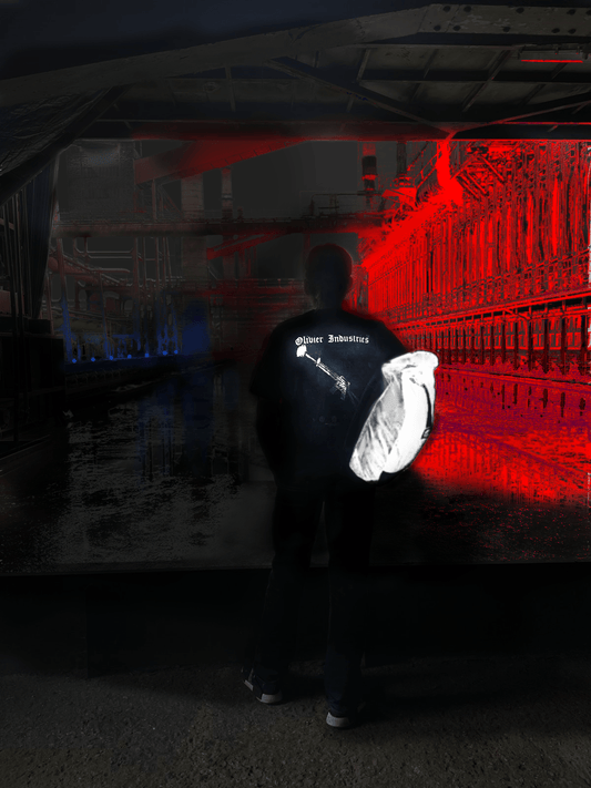 Olivier Industries ® Reflective Rolltop Bagpack - Olivier Industries ® Art & Apparel