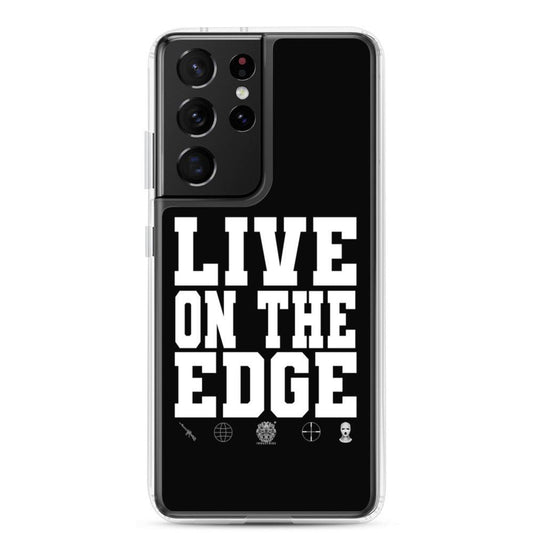 Olivier Industries ® Live on the Edge Samsung Case - Olivier Industries ® Art & Apparel