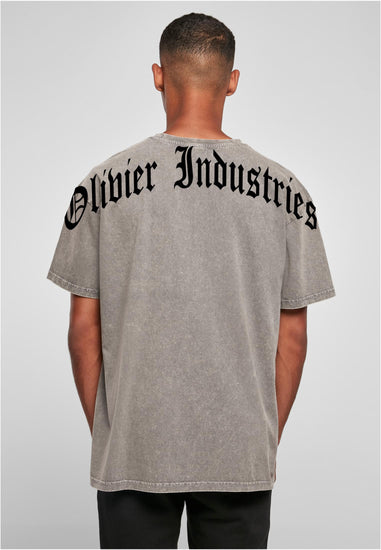 Olivier Industries ® Acid washed oversized Vintage Tee - Olivier Industries ® Art & Apparel