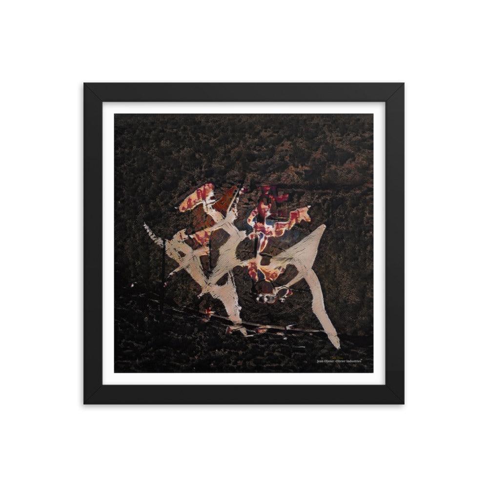 Framed photo paper poster - Olivier Industries ® Art & Apparel