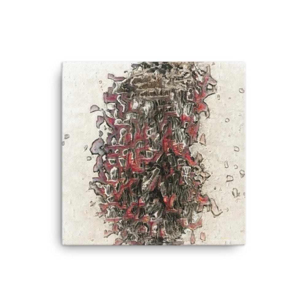 Olivier Industries - Cœur brisé - Art print on canvas - Olivier Industries ® Art & Apparel