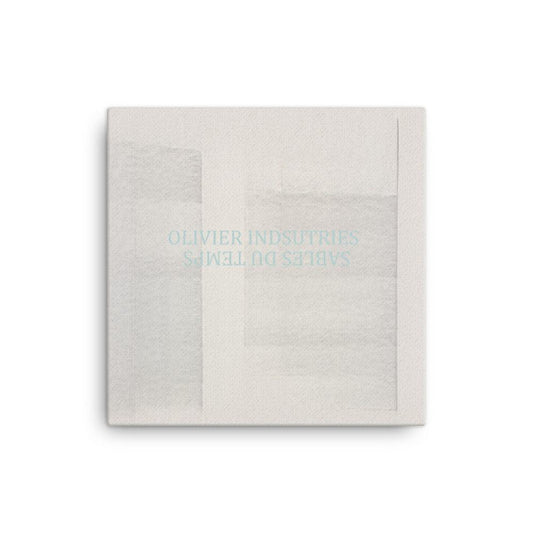 Olivier Industries - Sables Du Temps (Sand of Time) - art print on canvas - Olivier Industries ® Art & Apparel
