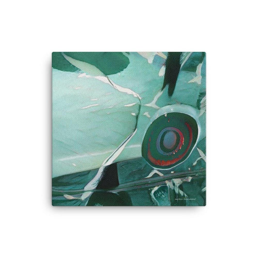 Olivier Industries - blue whale art print on canvas - Olivier Industries ® Art & Apparel