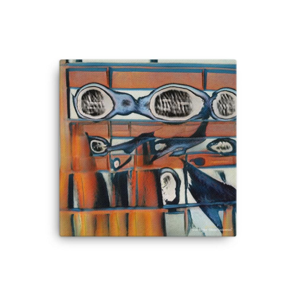 Olivier Industries - Depression -Art print on canvas - Olivier Industries ® Art & Apparel