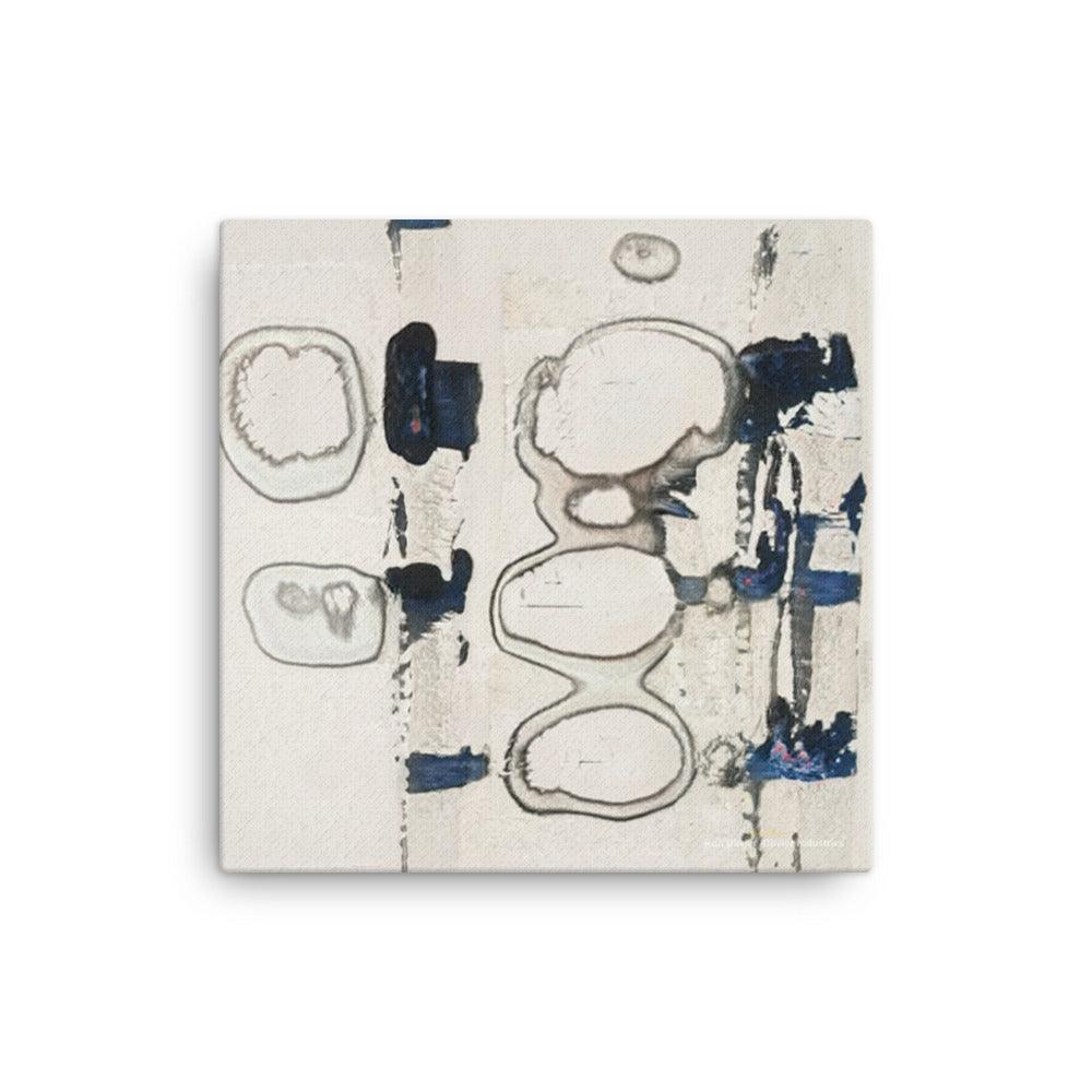 Olivier Industries - Abstract canvas art - "Braindead" - Olivier Industries ® Art & Apparel