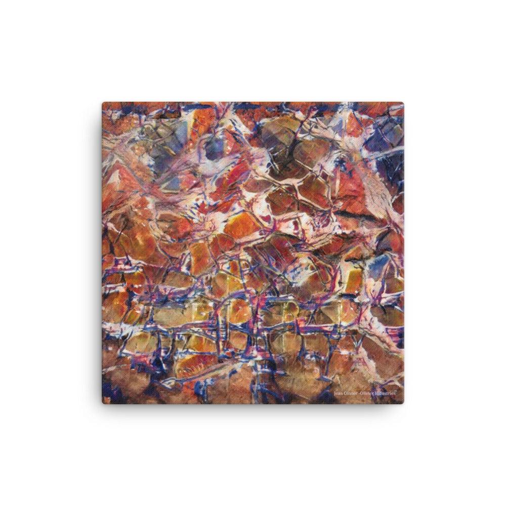 Olivier Industries - Thoughts - Art Print on Canvas - Olivier Industries ® Art & Apparel