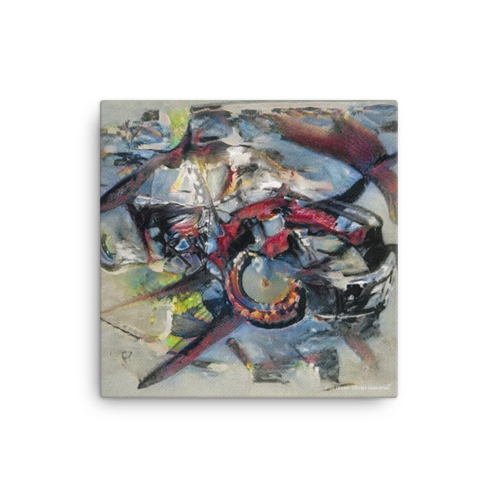 Olivier Industries - Car under Water - Art Print on Canvas - Olivier Industries ® Art & Apparel