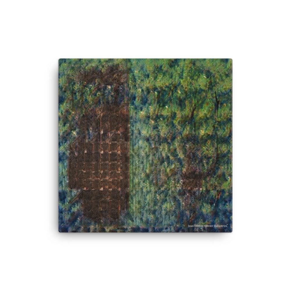 Olivier Industries - Man in the Woods - Art Print on Canvas - Olivier Industries ® Art & Apparel