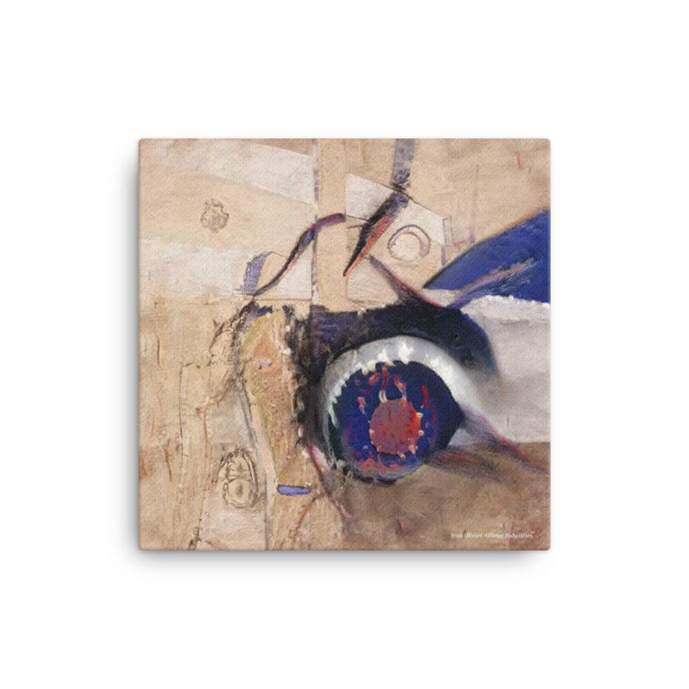 Olivier Industries - Shark Attack - Art Print on Canvas - Olivier Industries ® Art & Apparel