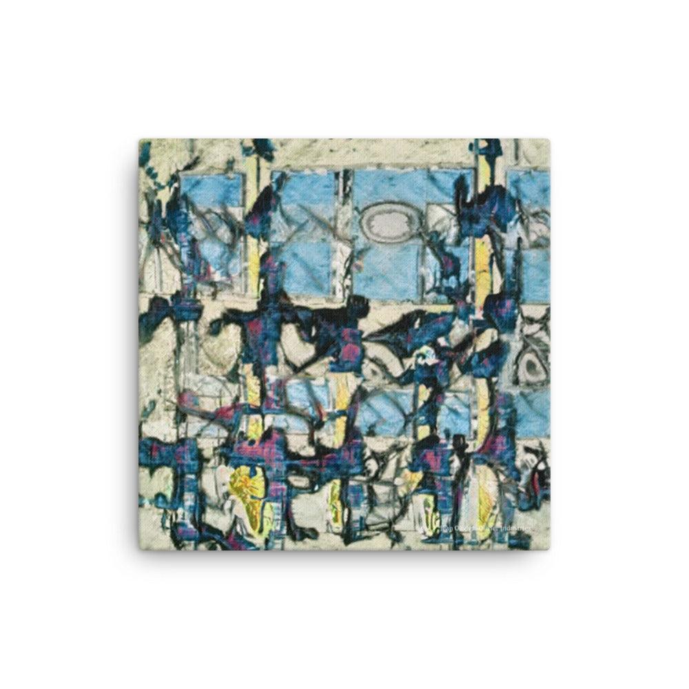 Olivier Industries - Train - Art Print on Canvas - Olivier Industries ® Art & Apparel