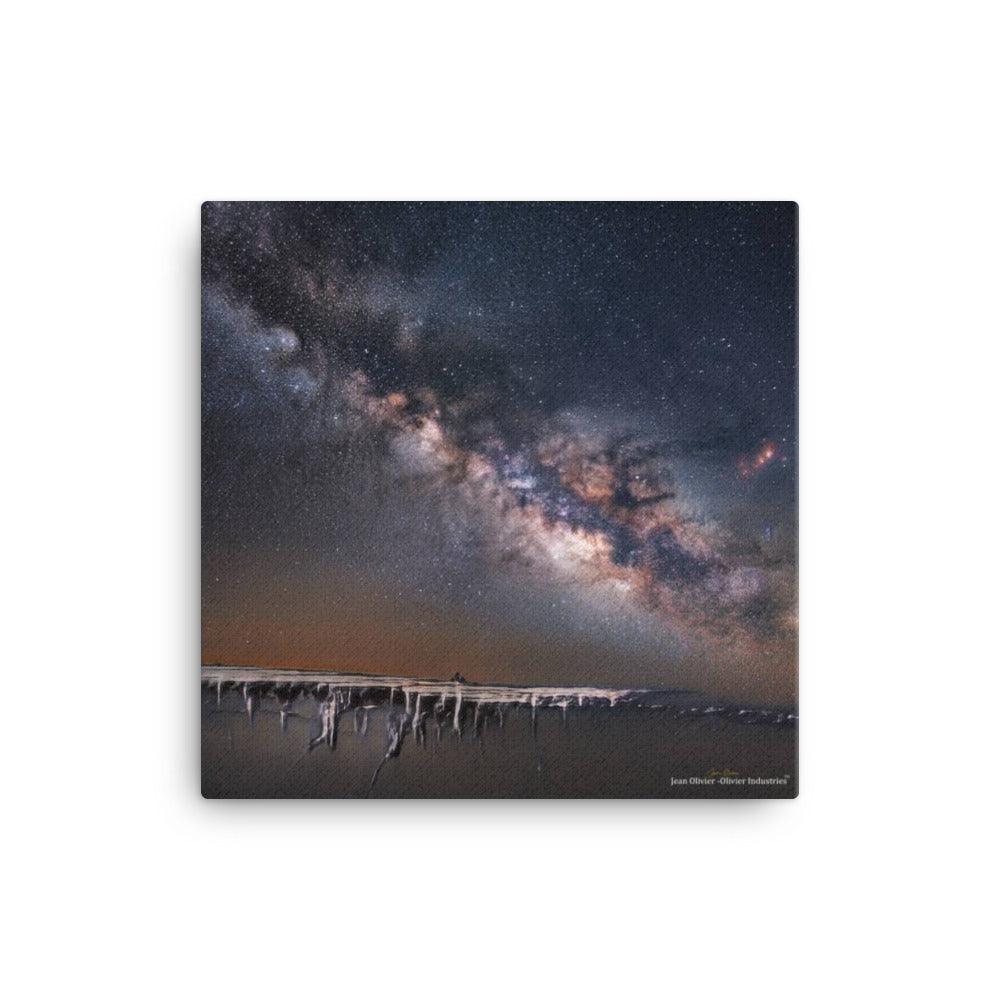Olivier Industries - 2 Worlds - Art Print on Canvas - Olivier Industries ® Art & Apparel