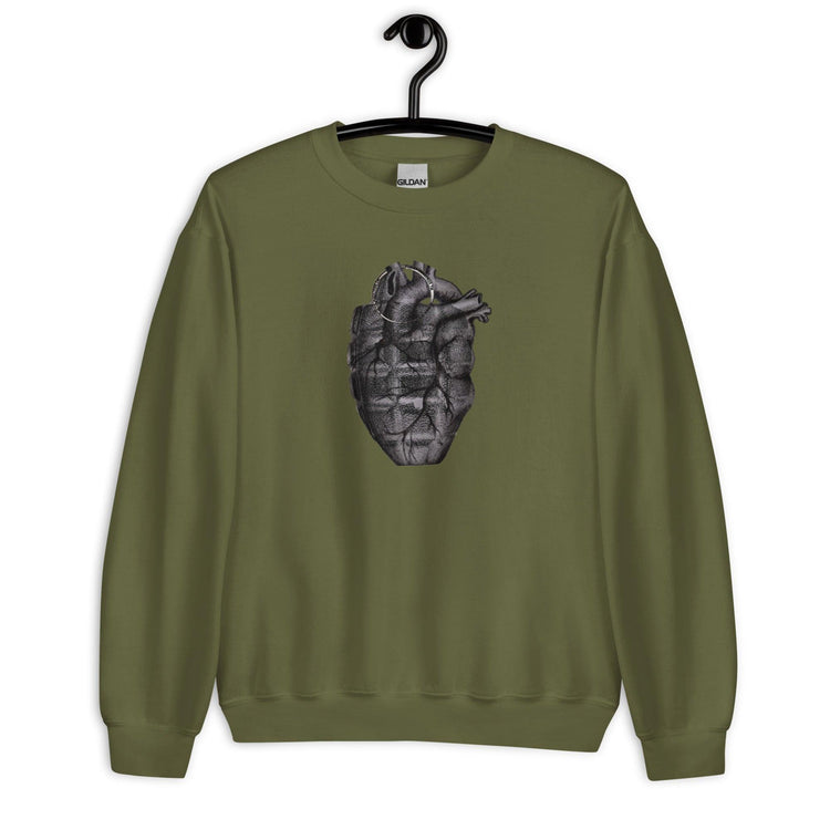 Olivier Industries TM Worldwide - Handgrenade unisex Sweatshirt - Olivier Industries ® Art & Apparel