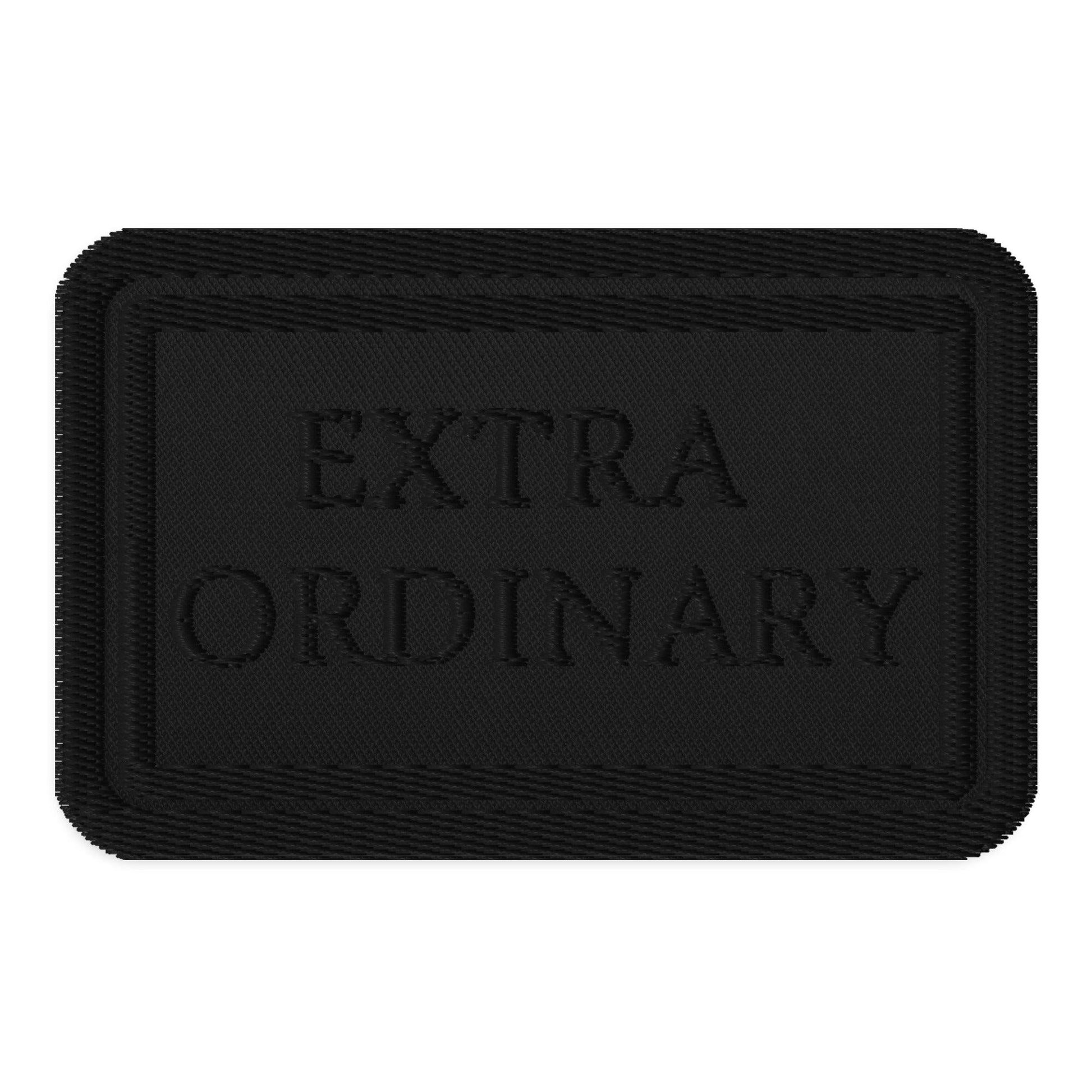 Olivier Industries ® Extra Ordinary Patch - Olivier Industries ® Art & Apparel