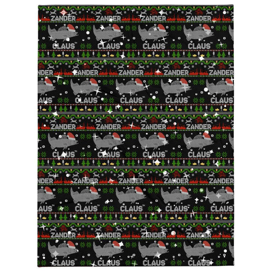Zander Claus TM- Das Original - Zander Claus Weihnachtsdecke - Olivier Industries ® Art & Apparel