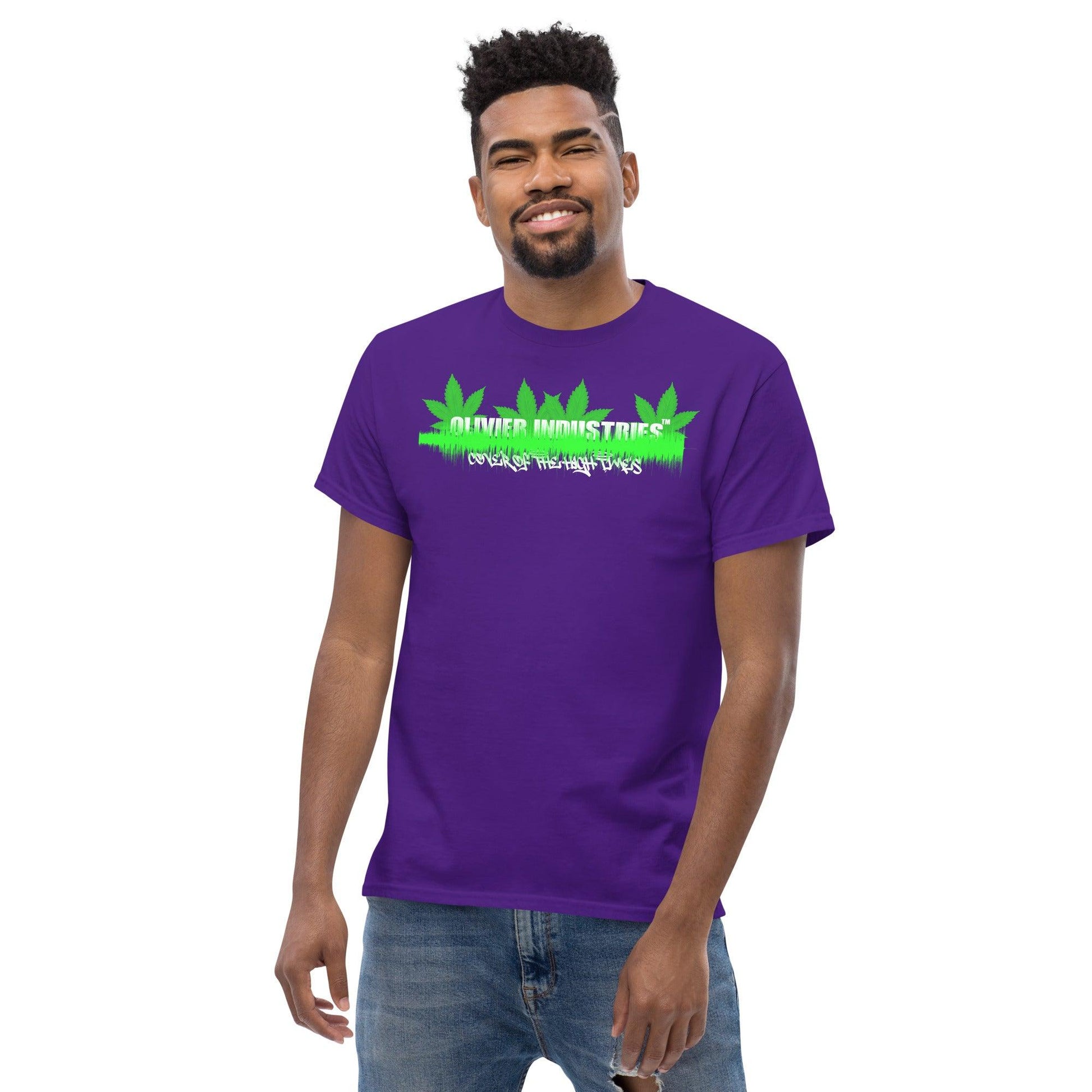 Olivier Industries TM Worldwide Deathrowrecords NFT - B-Real Cover of the High Times unisex T-shirt - Olivier Industries ® Art & Apparel