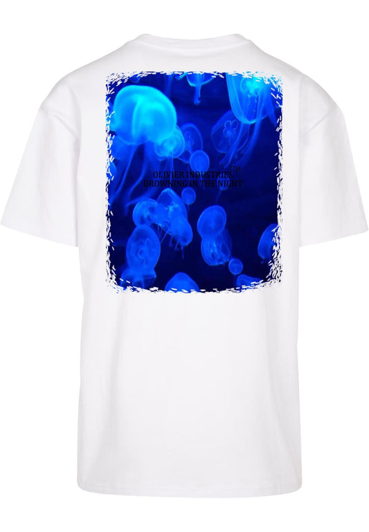 Olivier Industries ®Jellyfish Drowning in the Nights oversized Men Tee - Olivier Industries ® Art & Apparel