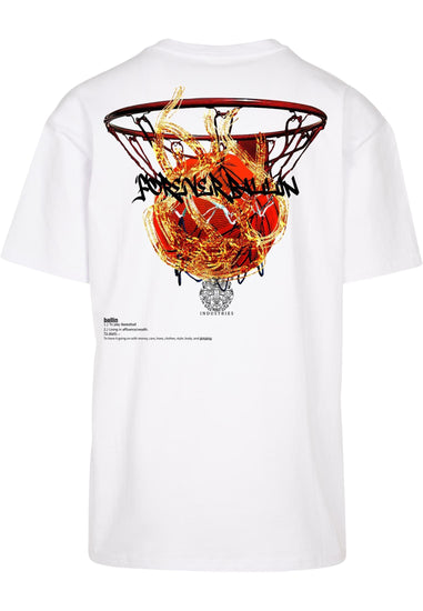 Olivier Industries ®Forver Ballin Basketball oversized Men Tee - Olivier Industries ® Art & Apparel