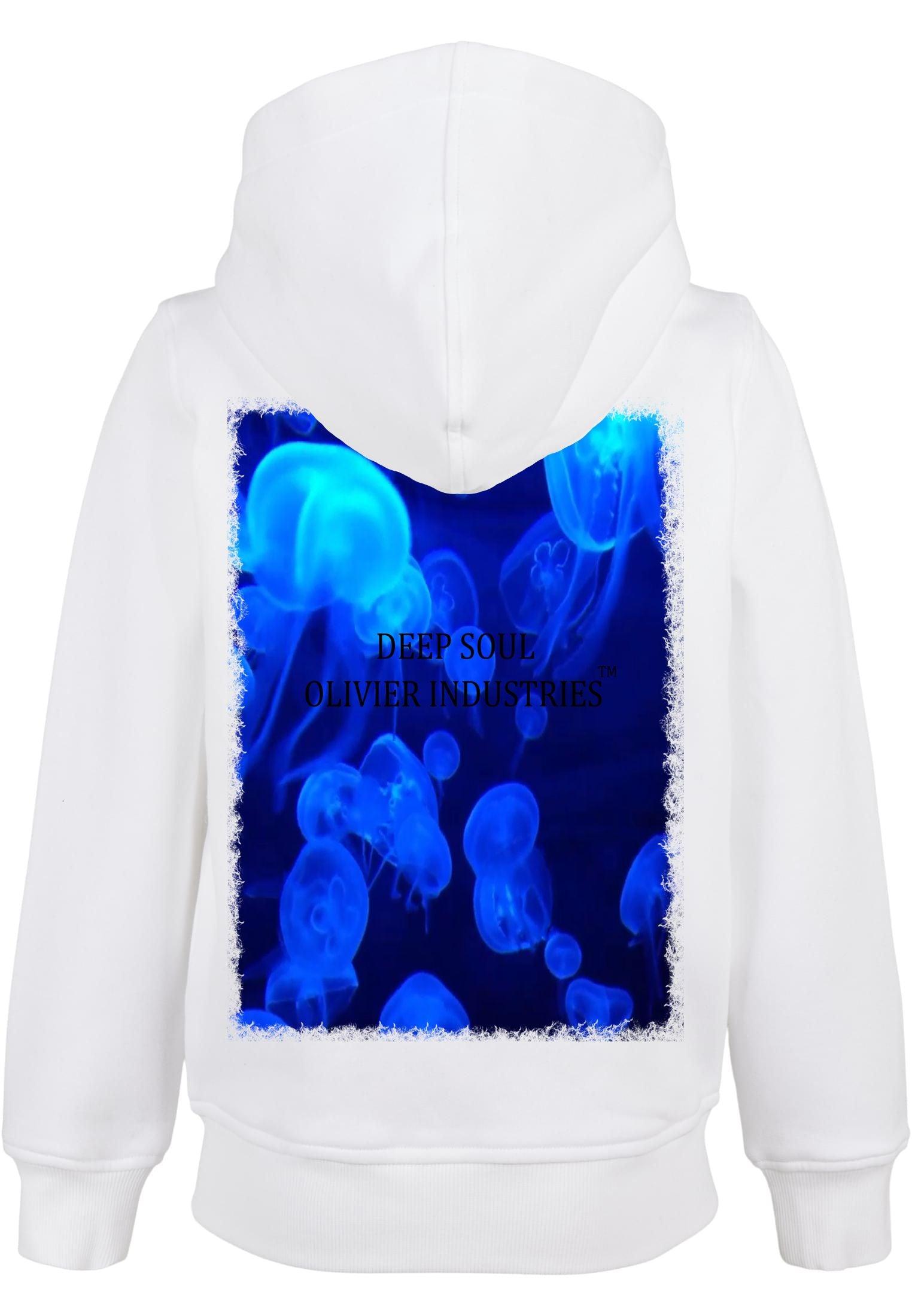 Olivier Industries ®Deep Soul Jellyfish - Organic Kids Zip Hoodie - Olivier Industries ® Art & Apparel
