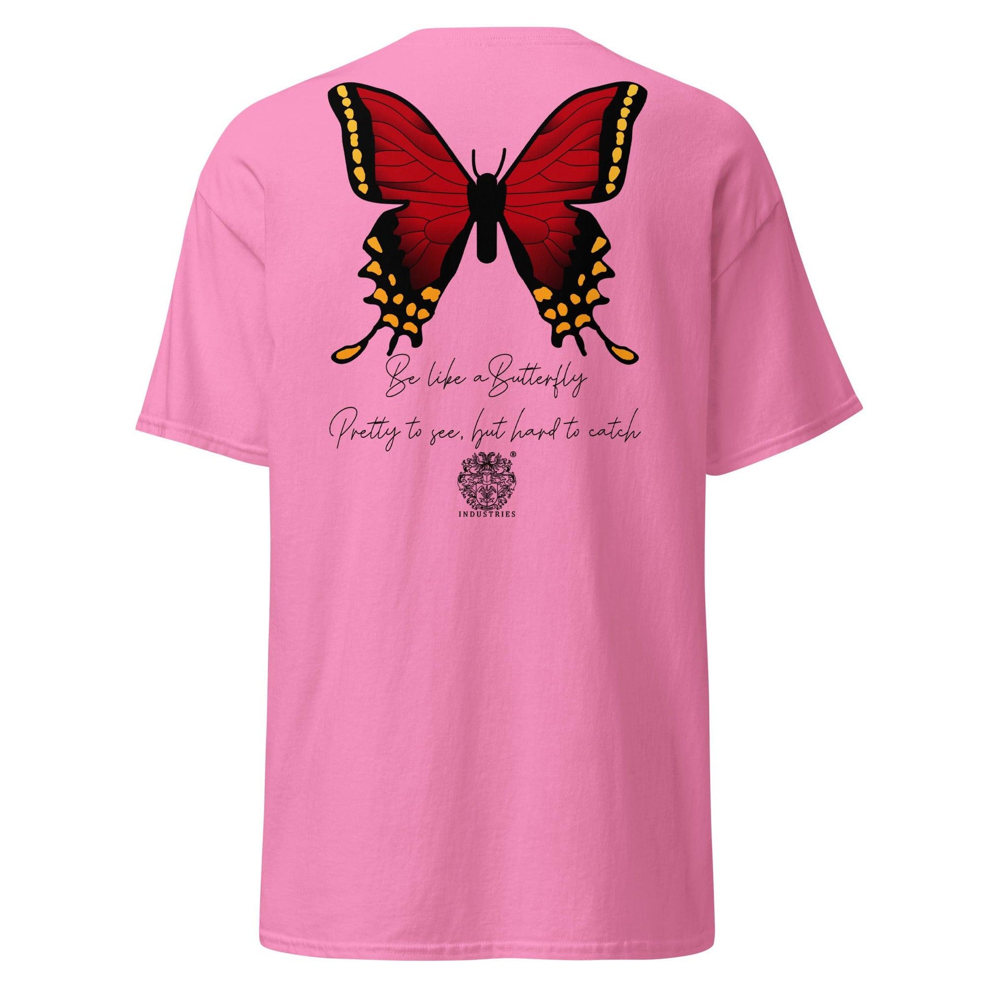 Olivier Industries TM Worldwide Butterfly Red classic fit Tee - Olivier Industries ® Art & Apparel