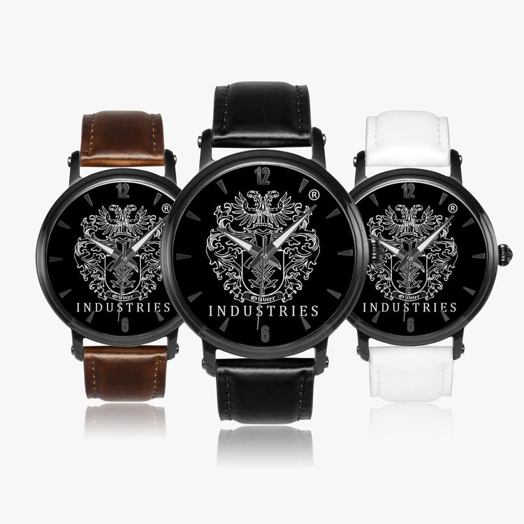 Olivier Industries ® White Logo on Automatic Watch - Olivier Industries