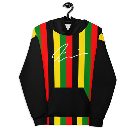 Olivier Industries ® Signature - All over Print African Colors Unisex Hoodie - Olivier Industries