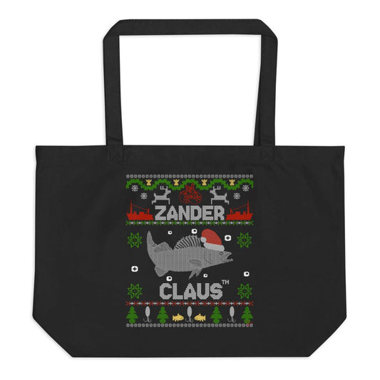 Olivier Industries ® x Zander Claus ® organic cotton carrier bag in large printed on both sides - Olivier Industries