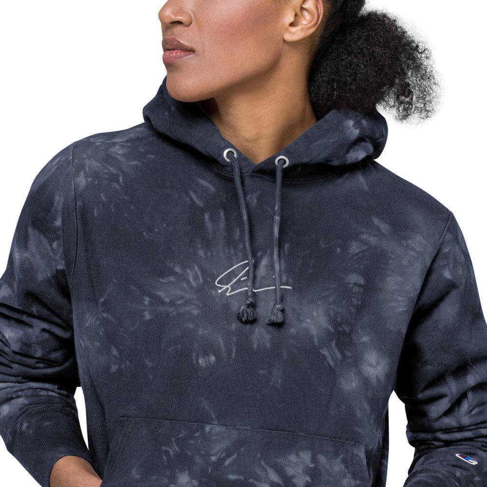 Olivier Industries ® Signature Embroidery Champion USA Tie Dye Unisex Hoodie - Olivier Industries ® Art & Apparel