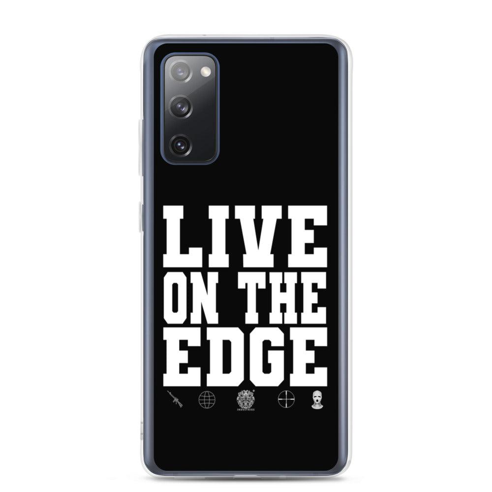 Olivier Industries ® Live on the Edge Samsung Case - Olivier Industries ® Art & Apparel