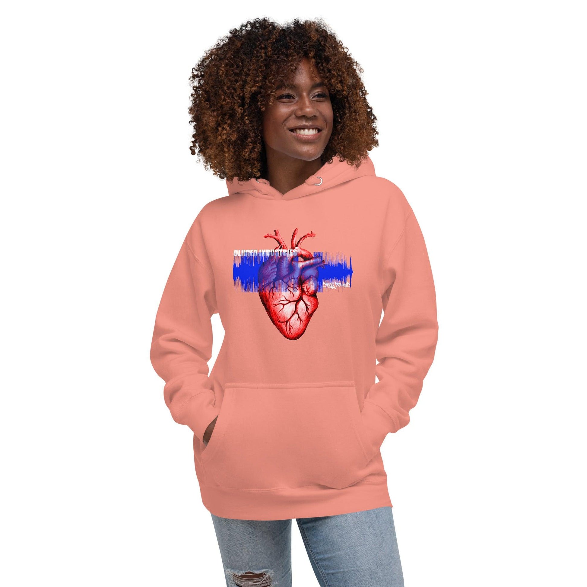 Olivier Industries TM Worldwide Deathrowrecords NFT - Dogg Pound Wavesound unisex Hoodie - Olivier Industries ® Art & Apparel